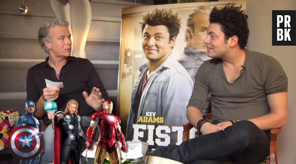 Fiston : Kev Adams et Franck Dubosc parlent des Avengers