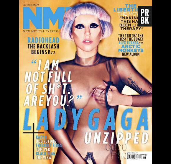 Lady Gaga en couverture d'un magazine, best-of de ses photos sexy