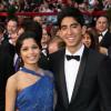 Freida Pinto et Dev Patel sur le tapis rouge des Oscars 2009