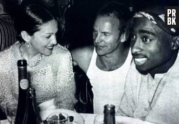 Tupac Madonna et Sting