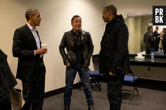 Obama, Bruce Springsteen et Jay-Z