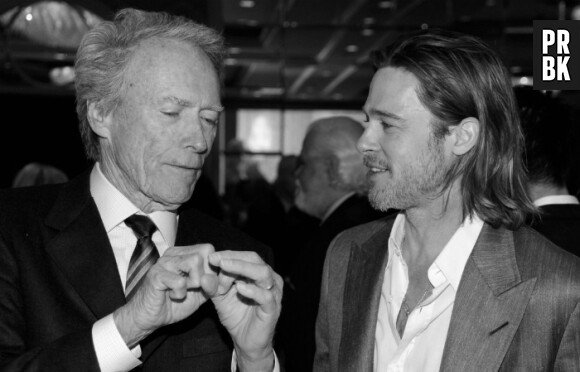 Clint Eastwood et Brad Pitt