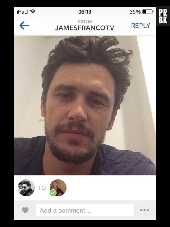 James Franco : messages de drague sur Instagram