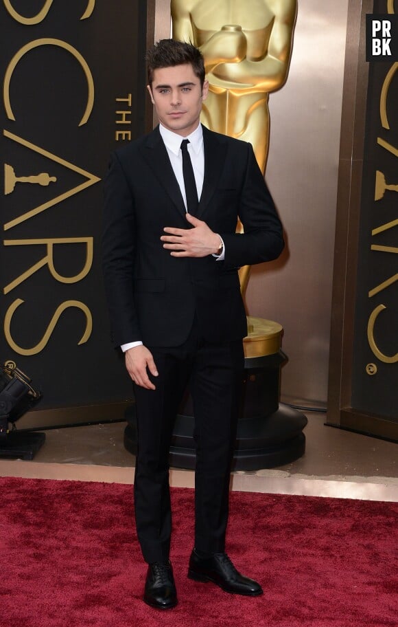 Zac Efron classe aux Oscars 2014