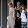 Cara Delevingne et Taylor Swift ensemble à New York, le 9 avril 2014