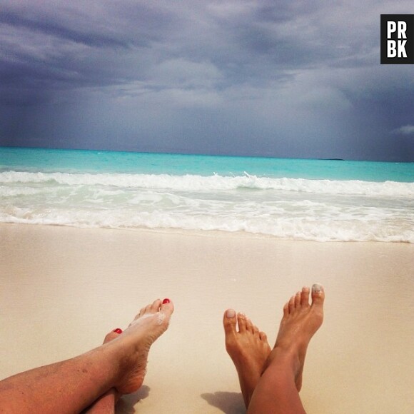 Irina Shayk prend du bon temps aux Bahamas