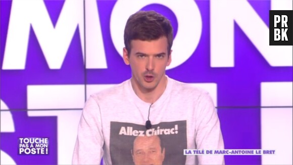 Marc-Antoine Le Bret a imité Franck Ribéry dans l'émission Touche pas à mon poste, le jeudi 24 avril