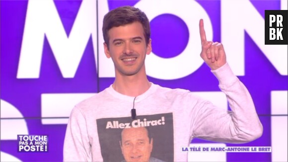 Marc-Antoine Le Bret s'est moqué de Franck Ribéry dans l'émission Touche pas à mon poste, le jeudi 24 avril