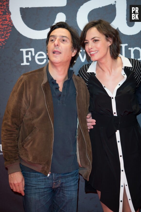 Bérénice Béjo et Yvan Attal au festival du film policier de Beaune, le 3 avril 2014