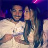 Julien Guirado et Vanessa Lawrens posent sur Instagram