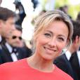 Anne-Sophie Lapix sur le tapis rouge du festival de Cannes 2013