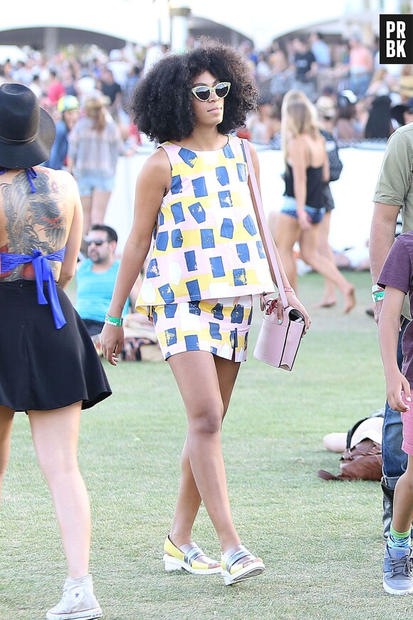 Solange Knowles lors du Festival Coachella