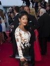  Ayem Nour a sorti le grand jeu sur le tapis rouge du Festival de Cannes, le 16 mai 2014 