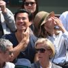 Frédéric Chau (Qu'est qu'on a fait au bon dieu) au tournoi de Roland Garros, le samedi 31 mai 2014
