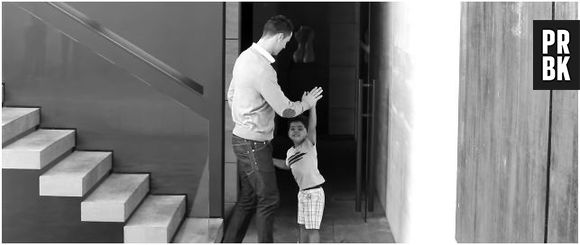 Cristiano Ronaldo et son fils : moment complice dans les coulisses de la campagne Tag Heuer