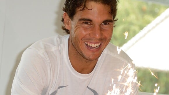 Rafael Nadal : gâteau XL, surprise et sourires pour son anniversaire à Paris