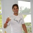  Rafael Nadal heureux de c&eacute;l&eacute;brer son anniversaire &agrave; Roland Garros 2014 