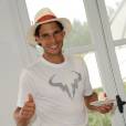  Rafael Nadal : ch&acirc;peau et sourire pour son anniversaire &agrave; Roland Garros 2014 