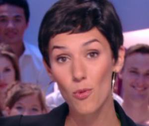 Doria Tillier transformée en Cristina Cordula dans Le Grand Journal de Canal +, le 12 juin 2014