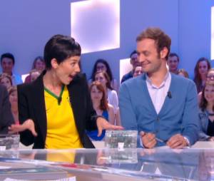Doria Tillier magnifaïk en Cristina Cordula dans Le Grand Journal de Canal +