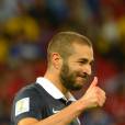 Mondial 2014 : Karim Benzema heureux pendant France/Honduras