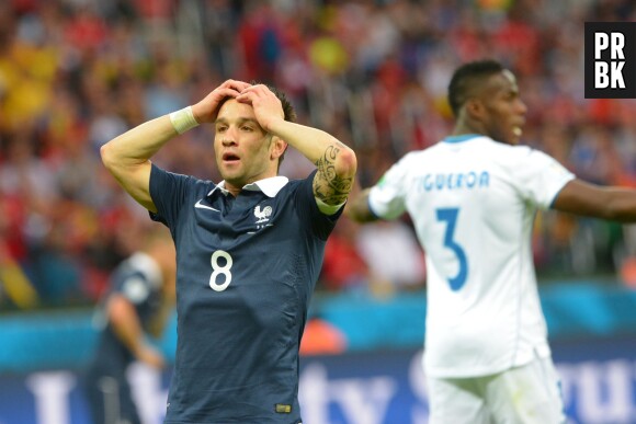 Mondial 2014 : Mathieu Valbuena pendant France/Honduras