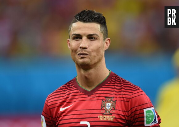 Cristiano Ronaldo au Mondial 2014 pendant Portugal VS Etats-Unis