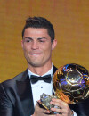  Cristiano Ronaldo &eacute;mu pendant la c&eacute;r&eacute;monie du Ballon d'or 2013, le 13 janvier 2014 &agrave; Zurich 