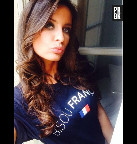 Malika Ménard, supportrice la plus sexy des Bleus pour le Mondial 2014 ?