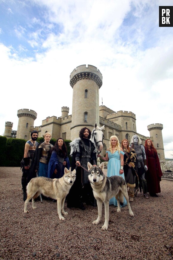 Un mariage "Game of Thrones" pour Kerry Ford et Darren Prew, le 1er juillet 2014