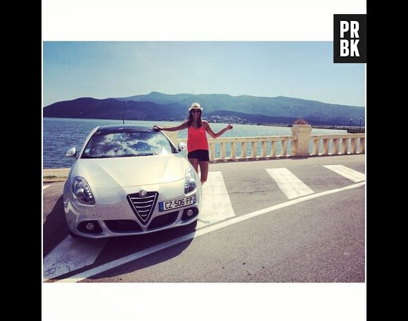 Laury Thilleman : road trip en Italie, au mois de juillet 2014