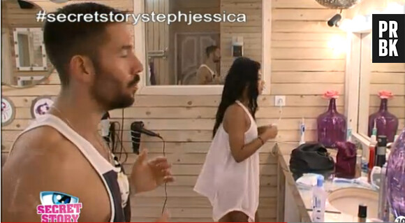 Secret Story 8 : Steph avoue a Jessica qu'il aime partagé un secret avec elle
