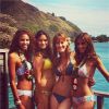Les Miss à Tahiti en juillet 2014