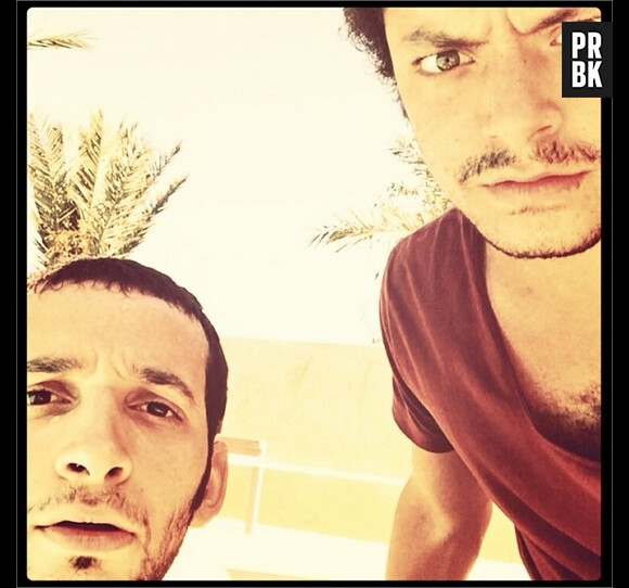 Kev Adams et William Lebghil se retrouvent pour Aladin au Maroc en août 2014