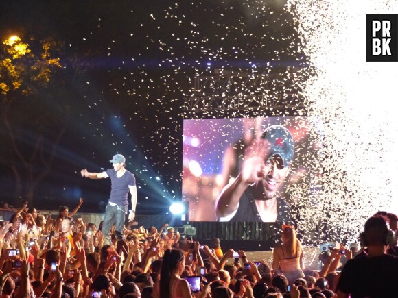 Enrique Iglesias au festival Isle of MTV à Malte, le 25 juin 2014