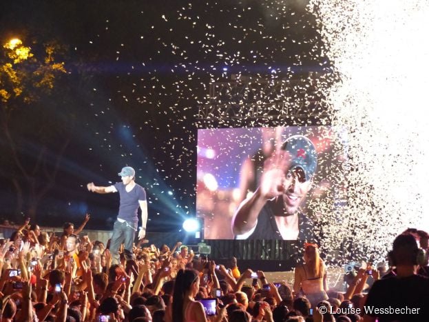 Enrique Iglesias au festival Isle of MTV à Malte, le 25 juin 2014