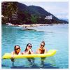 Lea Michele : vacances entre copines en septembre 2014
