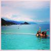 Lea Michele : baignade et bikini au Mexique en septembre 2014