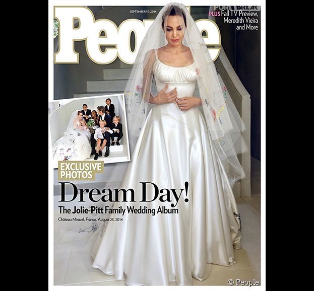 Angeline Jolie et Brad Pitt : les photos du mariage vendues pour la bonne cause