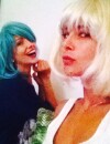  Marine Lorphelin et Alexandra Rosenfeld ont sorti leurs plus belles perruques sur Instagram, le 7 septembre 2014 