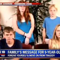 Des enfants envoient un message touchant à la fillette qui a tué leur père