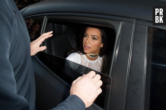 Kim Kardashian : grosse frayeur pendant la Fashion Week, le 25 septembre 2014 à Paris