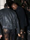 Kim Kardashian dévoile ses fesses dans une tenue transparente, le 28 septembre 2014 à Paris