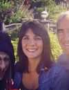 Estelle Denis et Raymond Domenech : le couple à Disney pour le Gang des méchants, le 27 septembre 2014