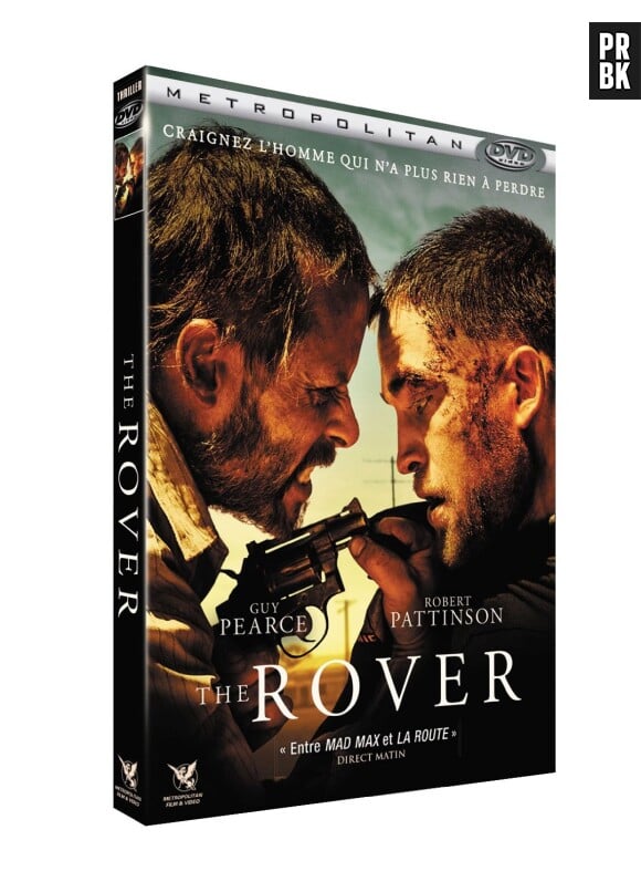 The Rover avec Robert Pattinson et Guy Pearce en DVD