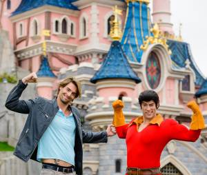 Camille Lacourt fête Halloween à Disneyland