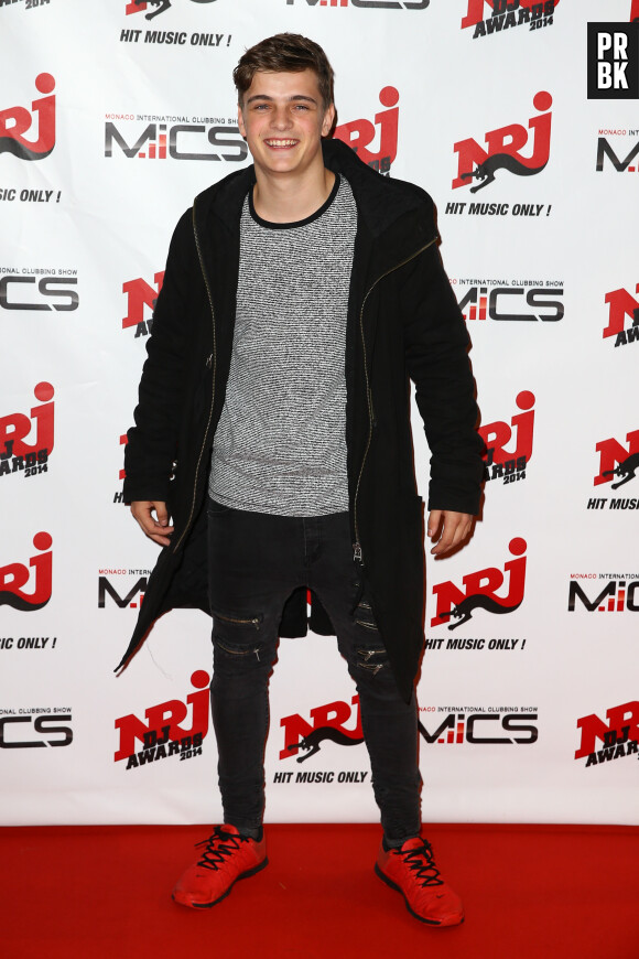 Martin Garrix à la cérémonie des NRJ DJ Awards 2014 à Monaco, le 12 novembre 2014