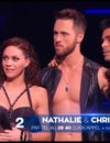  Danse avec les Stars 5 : Nathalie P&eacute;chalat, Christian Milette et Christophe Licata lors de la demi-finale le 22 novembre 2014 
