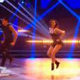  Danse avec les Stars 5 : Nathalie P&eacute;chalat rockeuse pour sa danse &agrave; trois lors de la demi-finale le 22 novembre 2014 
