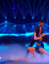 Danse avec les Stars 5 : Nathalie Péchalat et Christophe Licata lors de la demi-finale le 22 novembre 2014
